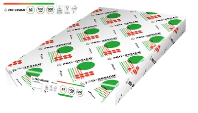 Pro-Design Farblaserpapier 100g/qm DIN A3