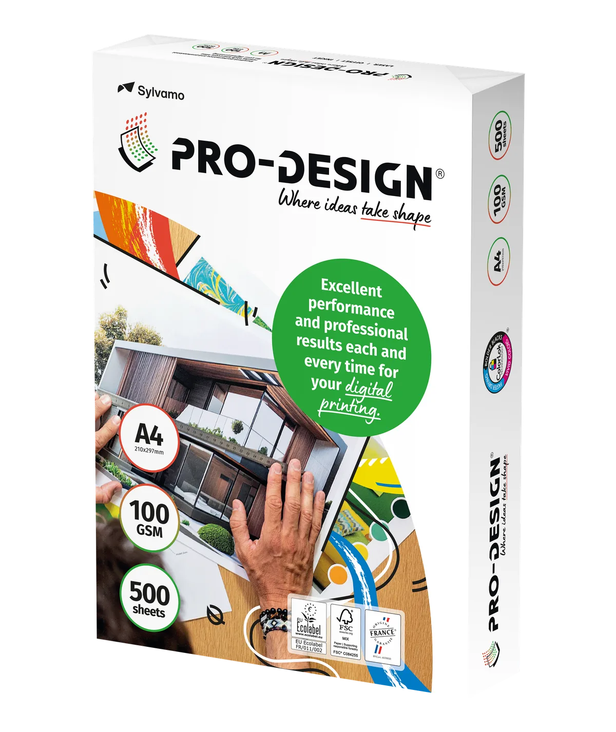Pro-Design Farblaserpapier 100g/qm DIN A4