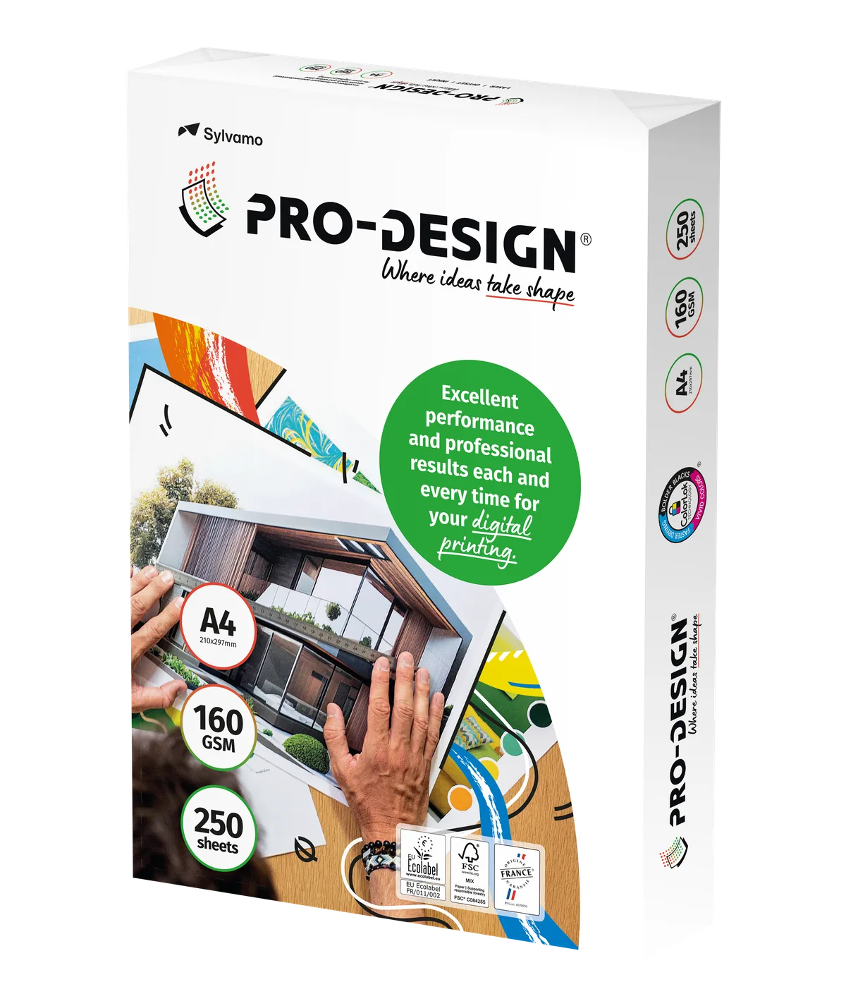 Pro-Design Farblaserpapier 160g/qm DIN A4