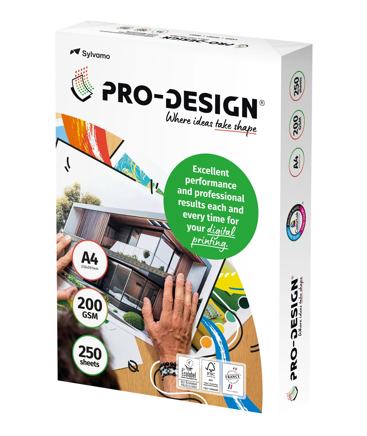 Pro-Design Farblaserpapier 200g/qm DIN A4