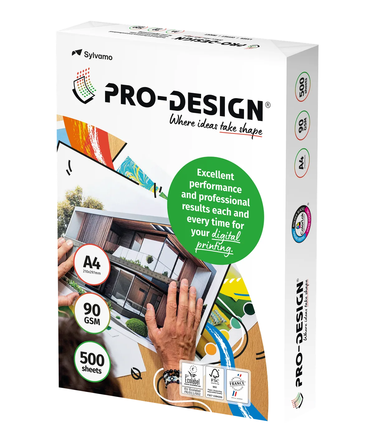 Pro-Design Farblaserpapier 90g/qm DIN A4