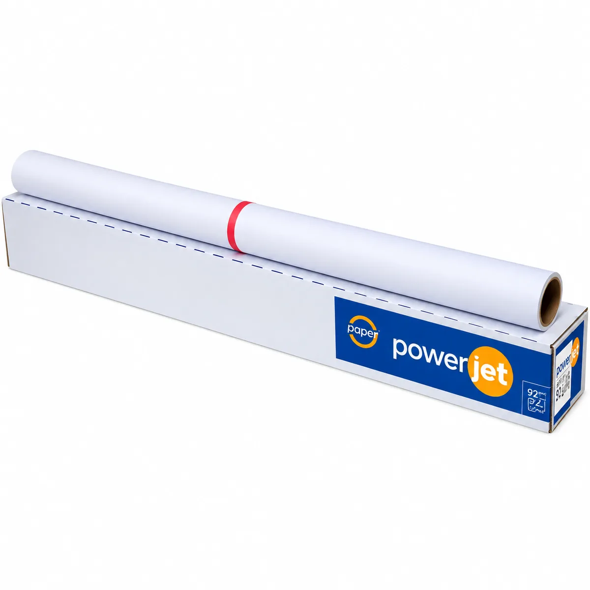 Plotterpapier PowerJet Premium Contrast 120g/m² 106,7 x 40m (42") mit 2" Kern, 120g/qm g/m²