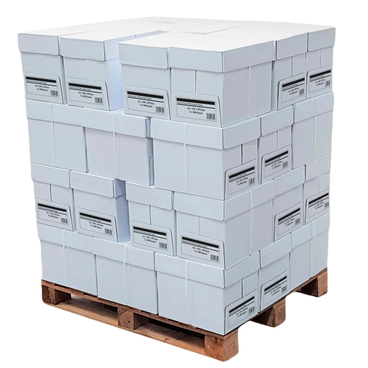 Multifunktions-Kopierpapier 80g/qm DIN A4 - Palette (100.000 Blatt)