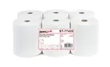 SEMYtop Handtuchrolle 20 cm, 1-lagig, 304 m Zellstoff weiß, Ø 19,5 cm, 6 Rollen