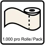 1000 Blatt Pro Rolle Pack