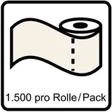 1500 Blatt Pro Rolle Pack