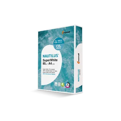 Nautilus SuperWhite Recyclingpapier 80g/qm DIN A4