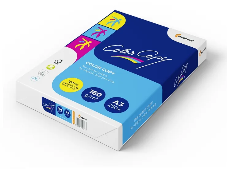Color Copy Farblaserpapier 160g/qm DIN A3, hochweiss, satiniert, Farblaserpapier