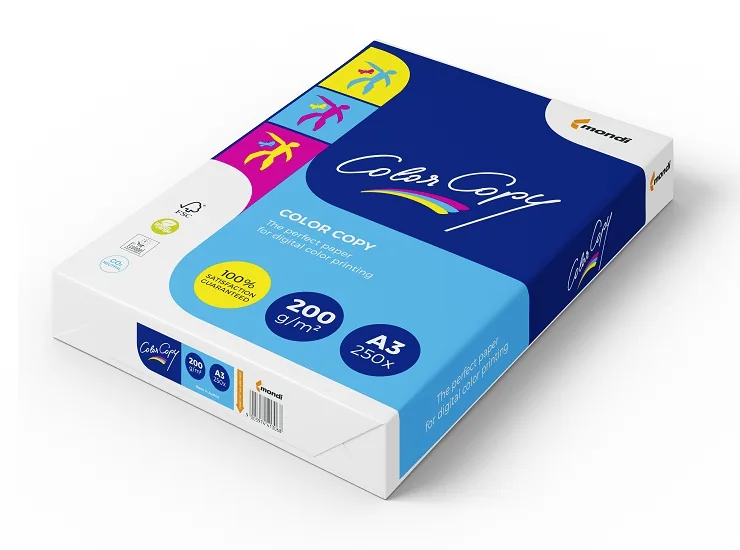 Color Copy Farblaserpapier 200g/qm DIN A3, hochweiss, satiniert, Farblaserpapier