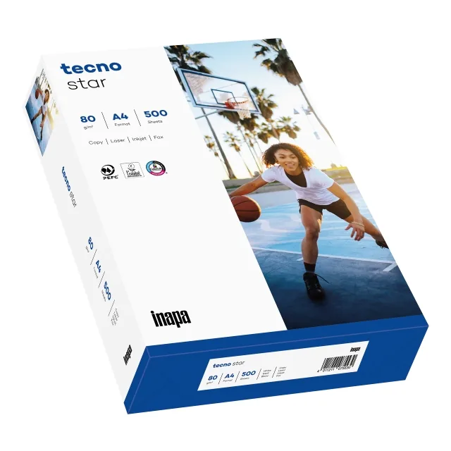 Tecno Star Kopierpapier 80g/qm DIN A3, standardweiss