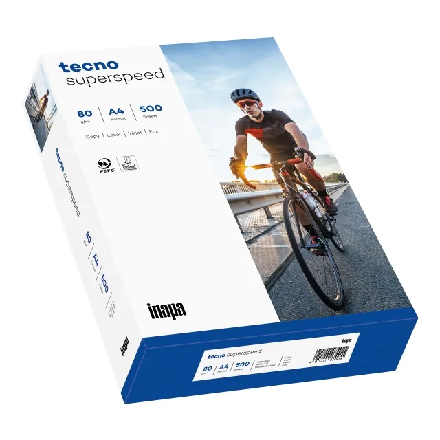 Tecno Superspeed Kopierpapier 80g/qm DIN A4, hochweiss