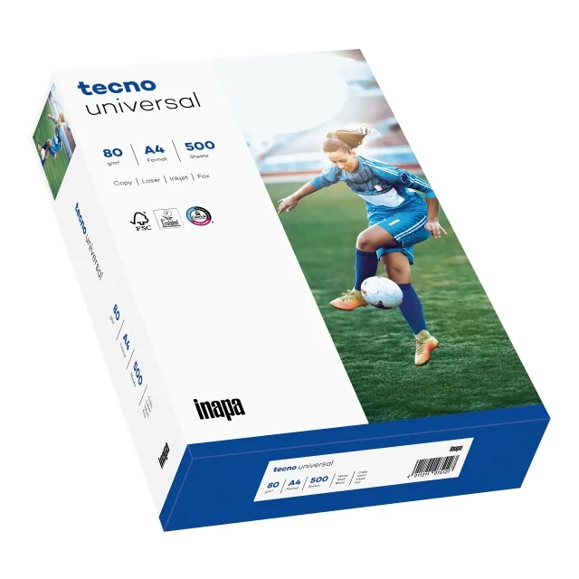 Tecno Universal 4-fach gelocht Kopierpapier 80g/qm DIN A4