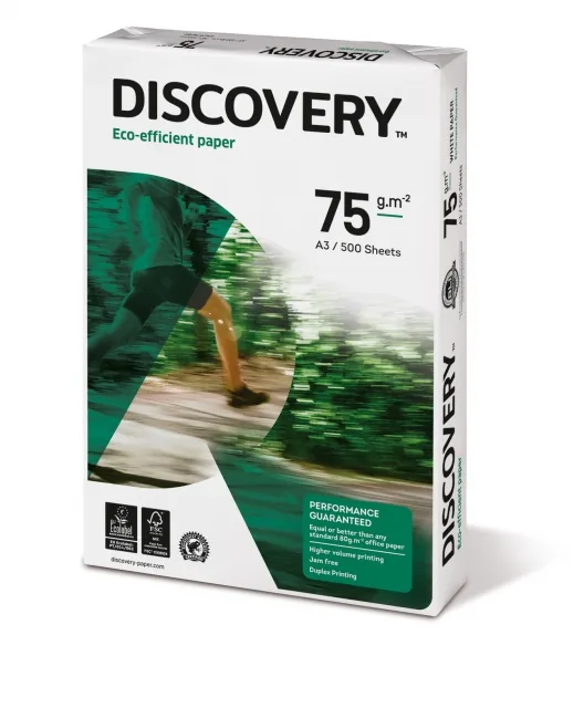 Discovery Kopierpapier 75g/qm DIN A3, hochweiss