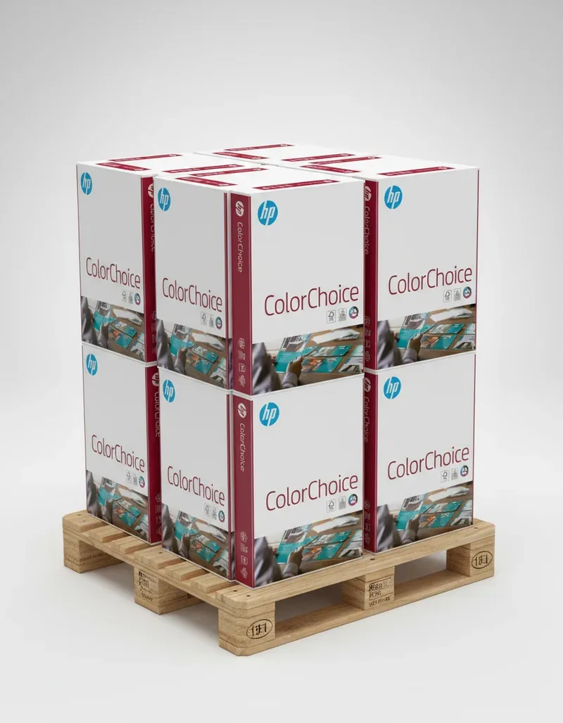 HP Color Choice CHP 753 120g/qm DIN A4 - Palette (80.000 Blatt), ultraweiss