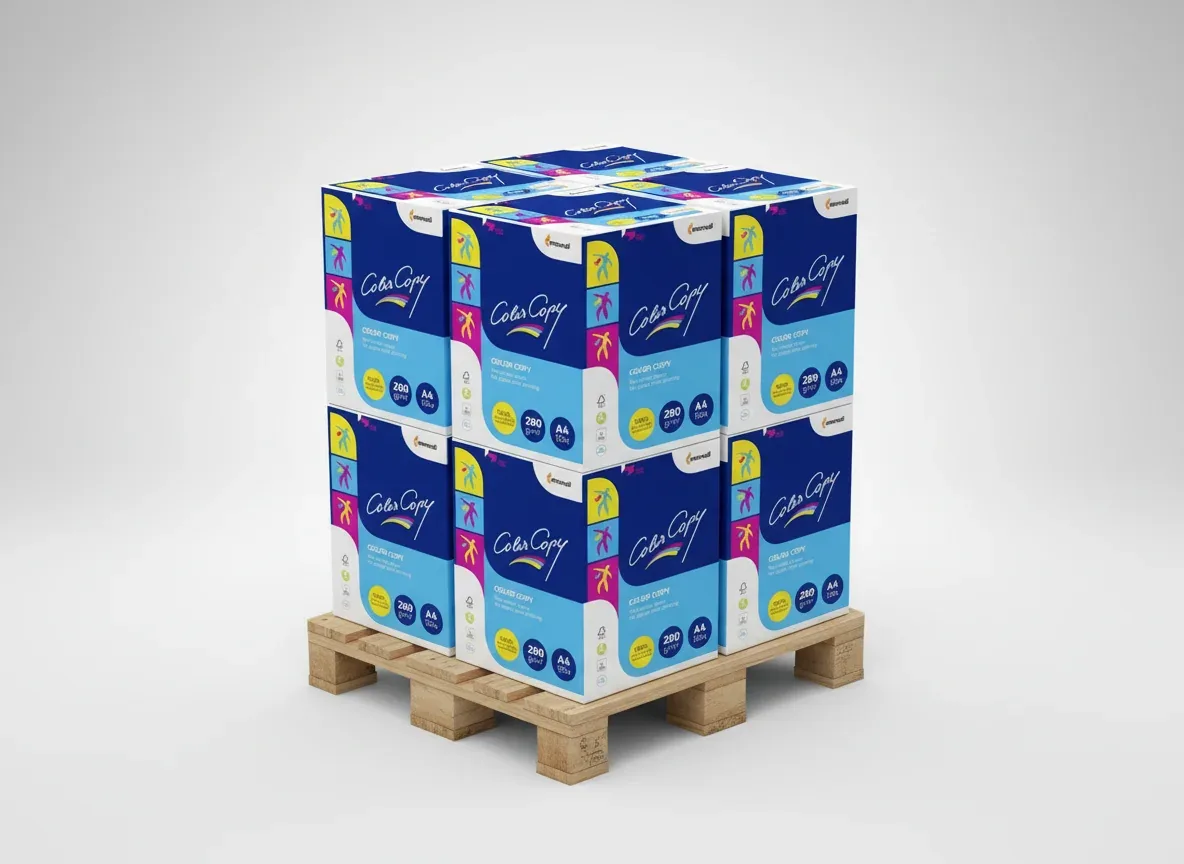 Color Copy Farblaserpapier 280g/qm DIN A4 - Palette (30.000 Blatt)