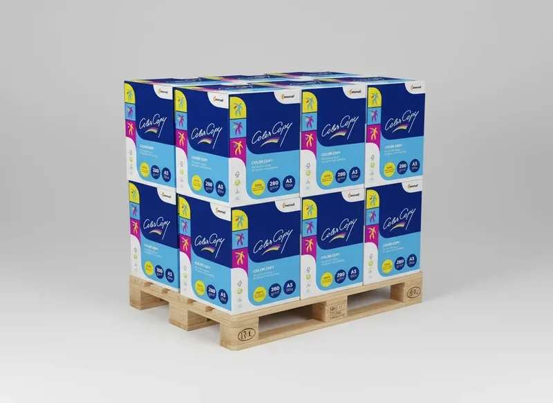 Color Copy Farblaserpapier 350g/qm DIN A4 - Palette (48.000 Blatt)