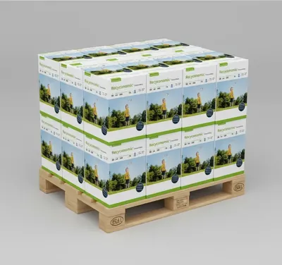 Recyconomic Classic White Recyclingpapier 80g/qm DIN A4 - Palette (100.000 Blatt)
