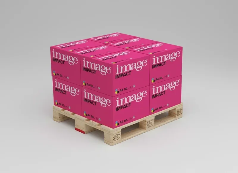 Image Impact Kopierpapier 120g/qm DIN A3 - Palette (30.000 Blatt)