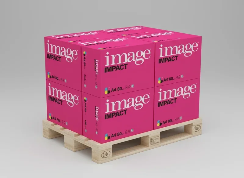 Image Impact Kopierpapier 160g/qm DIN A3 - Palette (25.000 Blatt)