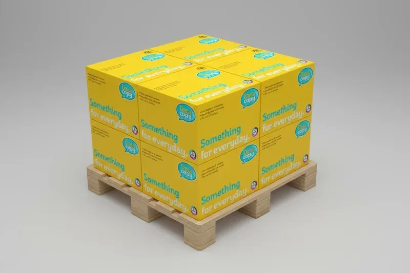 Data Copy Kopierpapier 100g/qm DIN A4 - Palette (120.000 Blatt), ultraweiss